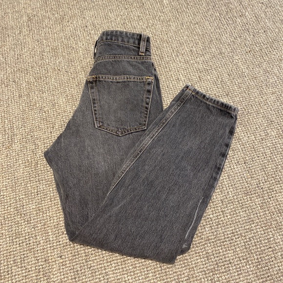 TopShop Black Ripped Jeans Size 24 - Picture 2 of 3